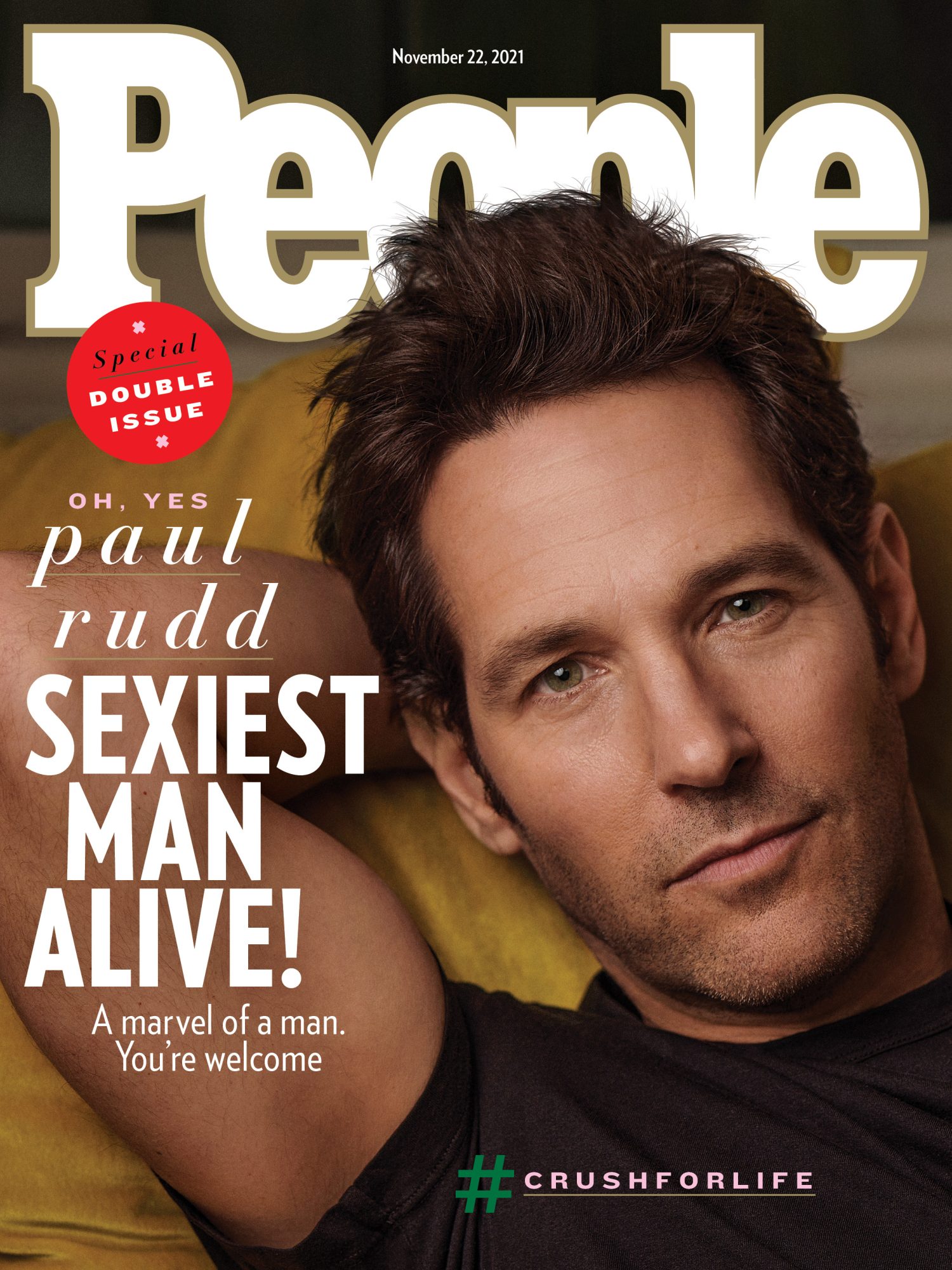 Paul Rudd - People's sexiest man alive 2021 