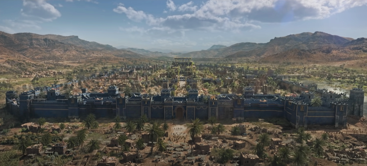 Thành cổ Babylon trong phim Eternals