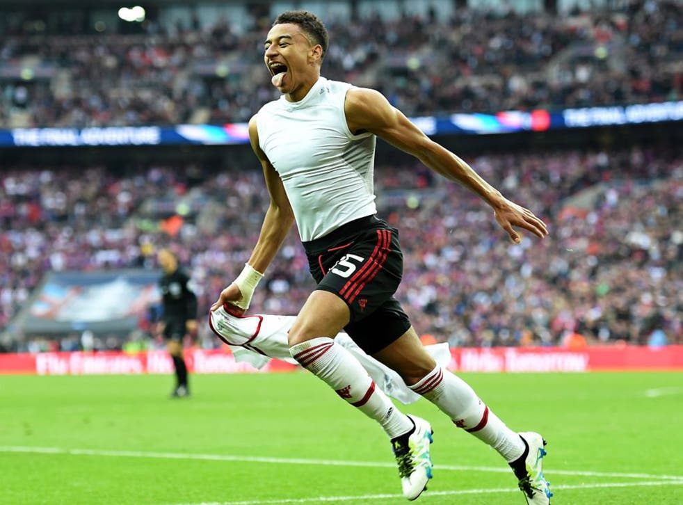 jesse lingard - elle man - the independent fa cup 2015