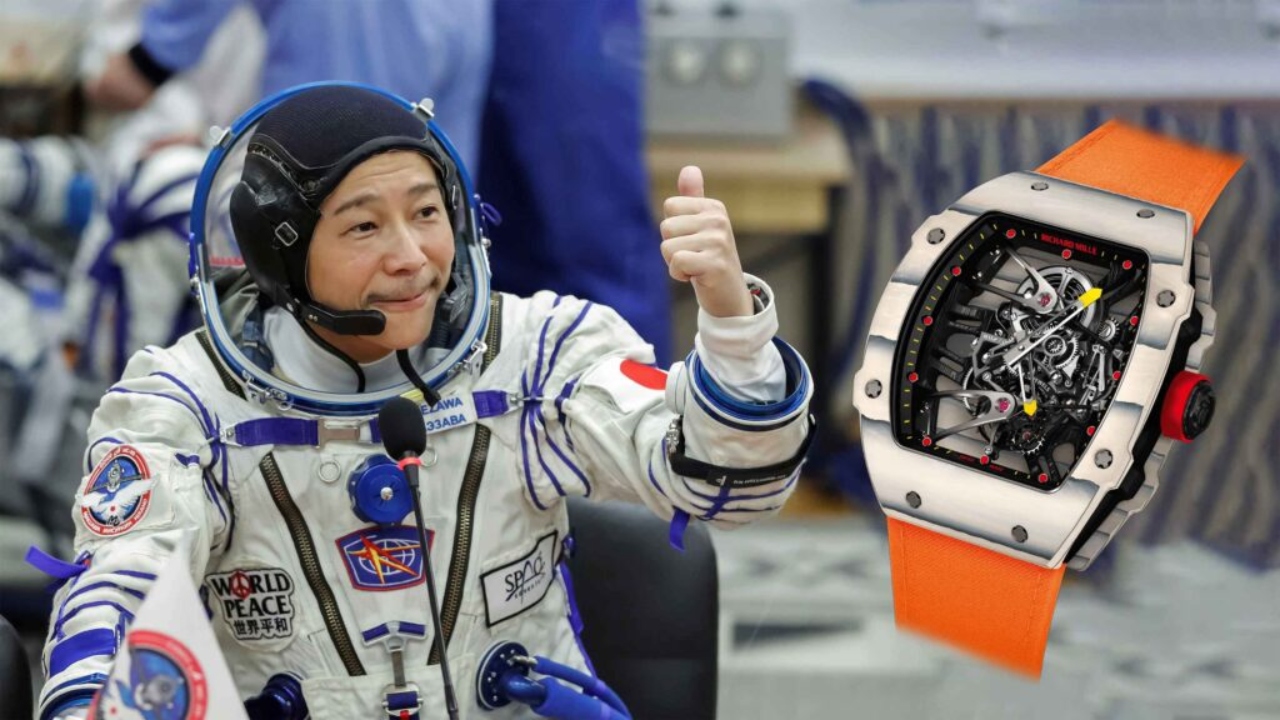 Richard Mille cùng tỉ phú Yusaku Maezawa trải nghiệm trạm không gian ISS 
