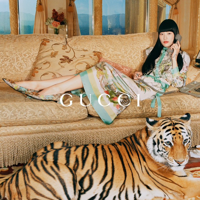 thiết kế hổ gucci xuân 2022