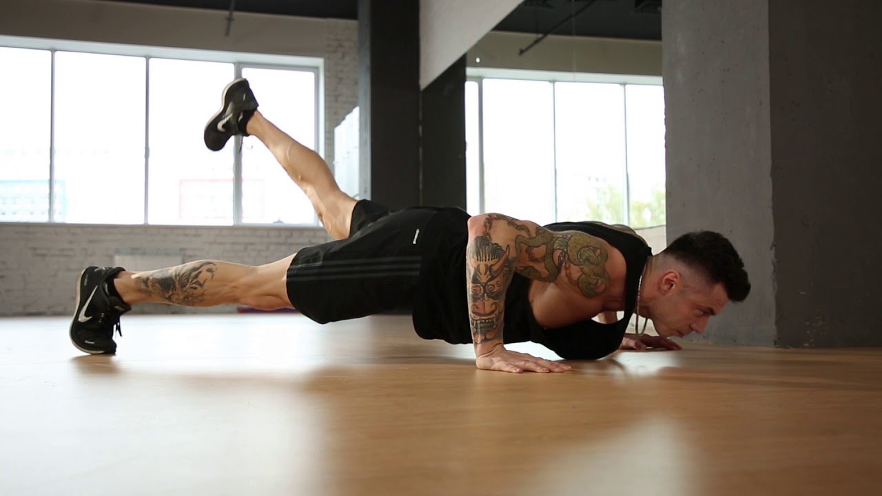 Bài tập Single leg Pushup