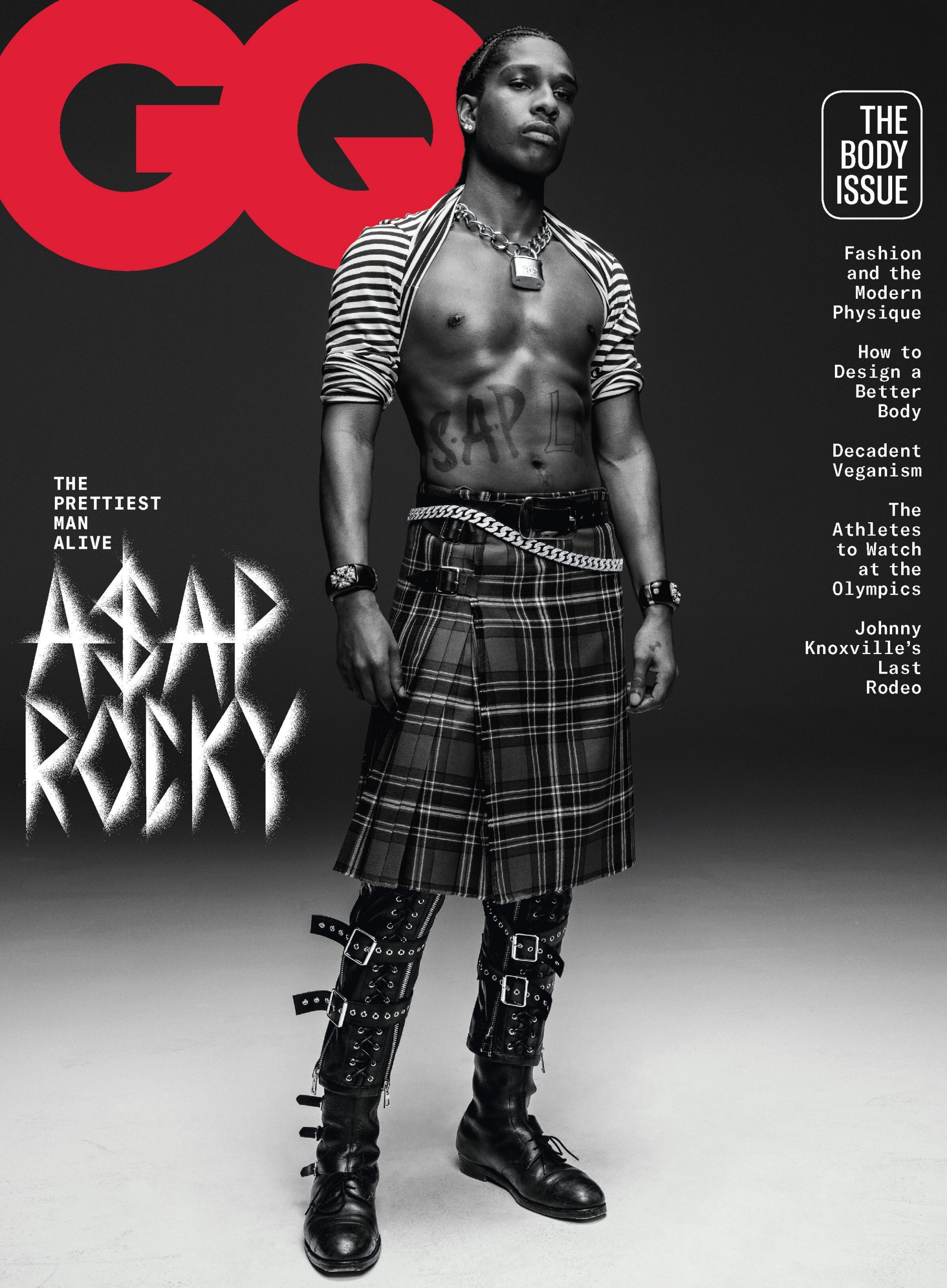 asap-rocky trên bìa tạp chí GQ
