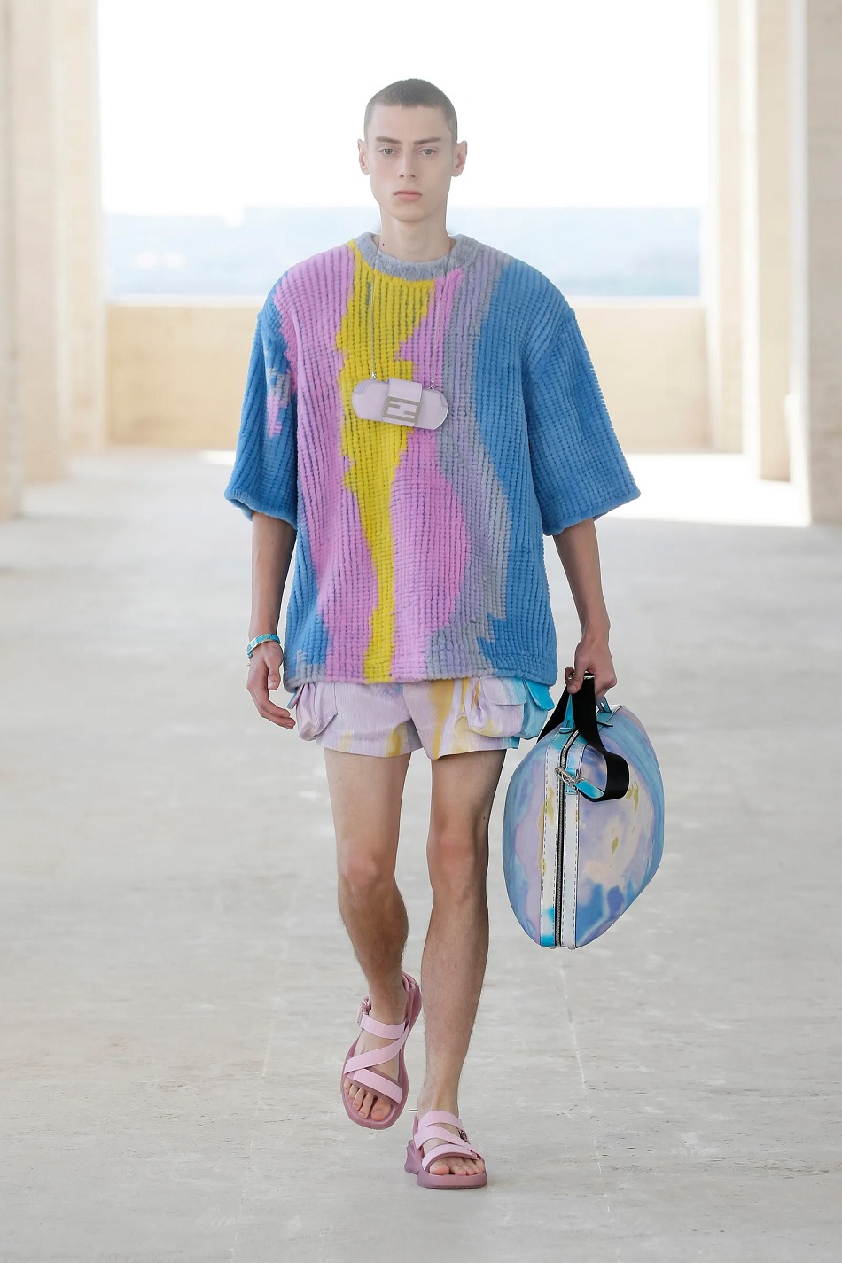 psychedelic prints - Fendi