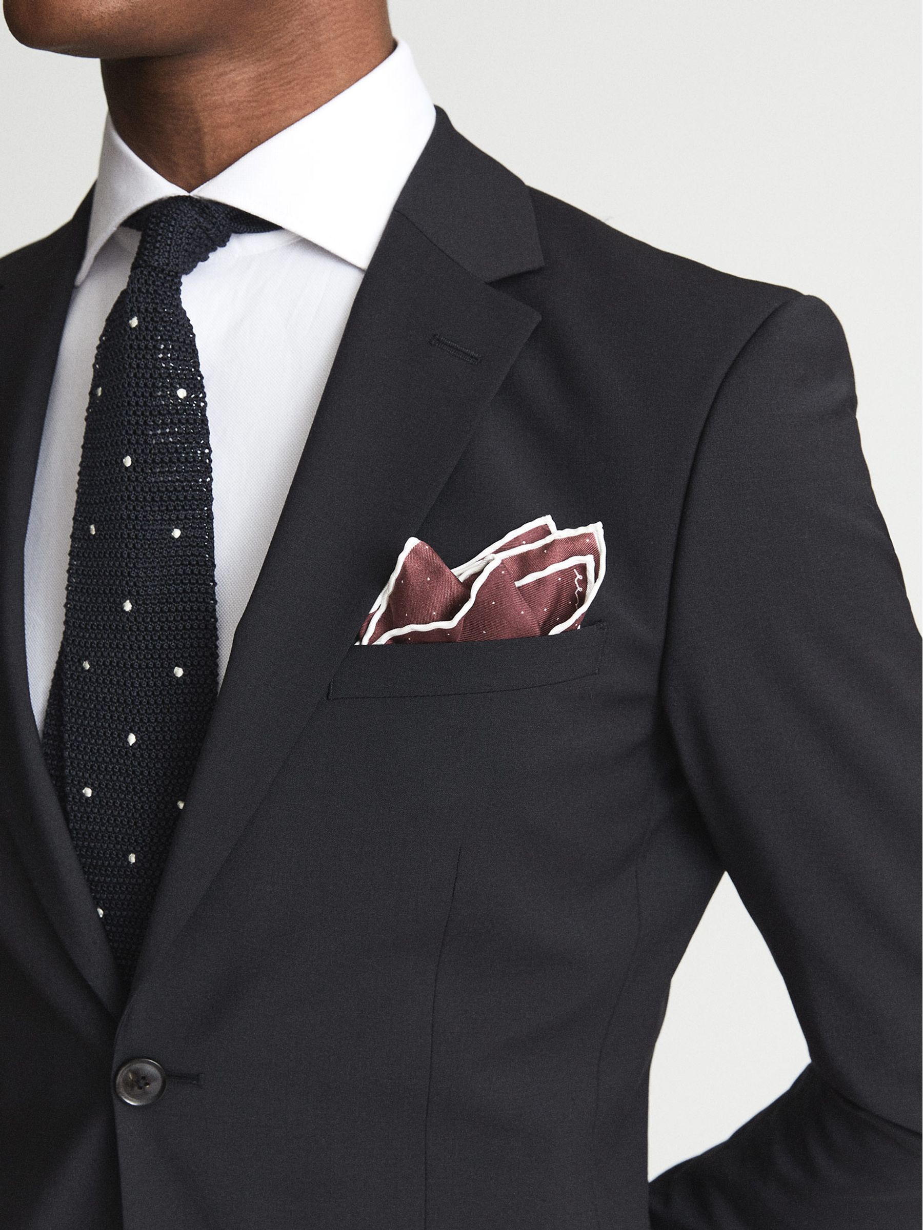 khan burgundy - Reiss