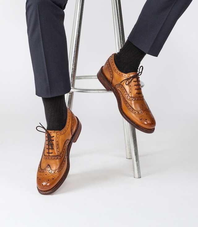 giày da nam wingtip - grensonshoes