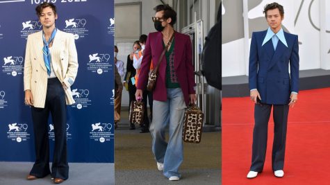 Bộ trang phục ấn tượng của Harry Styles tại liên hoan phim Venice