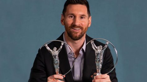 Lionel Messi được vinh danh tại lễ trao giải "Laureus World Sports Awards"