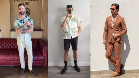Làm chủ ngày Hè cùng áo sơ mi họa tiết nhiệt đới